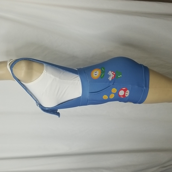 MARIO SHORT OVERALLS SIZE XSMALL BLACK MILK LIMITED EDITION - Picture 2 of 10